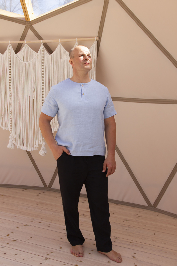 Men linen top & trousers men-linen-top-men-linen-trousers