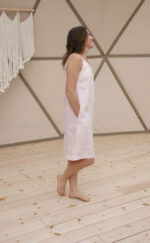 linen-knee-length-dress
